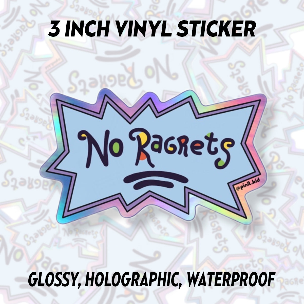NO RAGRETZ - STICKER – Halloween On... Events
